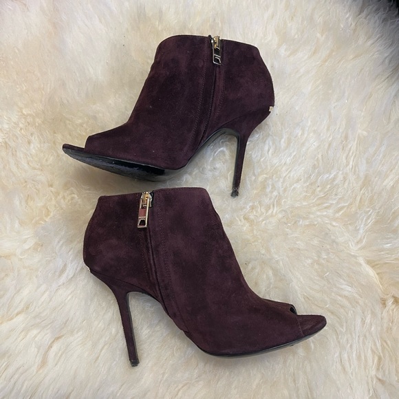 Burberry open toe suede booties - Picture 2 of 15